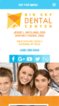 Mobile Screenshot of bigskydentalcenter.com